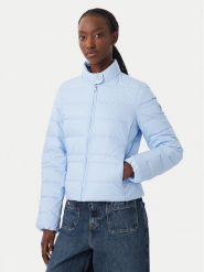 Tommy Hilfiger Kurtka przejściowa WW0WW51094 Niebieski Regular Fit. Niebieskie kurtki TOMMY HILFIGER, m, bez wzorów, z syntetyku, bez kaptura. Za 849.99 zł.