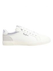 Pepe Jeans FOOTWEAR Sneakersy "Kenton Court" w kolorze białym rozmiar: 39. Białe trampki Pepe Jeans FOOTWEAR, bez wzorów, z jeansu, bez zapięcia. Za 175.45 zł.