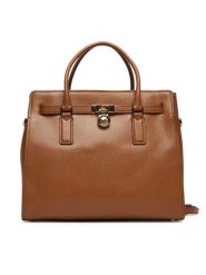 MICHAEL Michael Kors Torebka 30F5GNXS3L Brązowy. Brązowe torebki klasyczne MICHAEL Michael Kors, bez wzorów, ze skóry, bez dodatków. Za 1,579.00 zł.