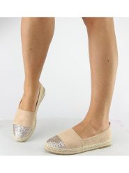 Foreverfolie Espadryle w kolorze khaki rozmiar: 38. Brązowe espadryle Foreverfolie, bez wzorów, bez obcasa, bez zapięcia. Za 127.95 zł.