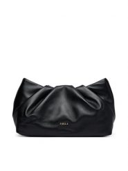 Furla Torebka Delia Mini WE00880 BX2269 CN O6000 Czarny. Czarne kopertówki Furla, bez wzorów, ze skóry, bez dodatków. Za 919.99 zł.