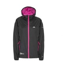 Kurtka damska Trespass Qikpac w kolorze czarnym. Czarne kurtki sportowe Trespass, bez wzorów, bez kaptura, trekkingowe. Za 282.99 zł.