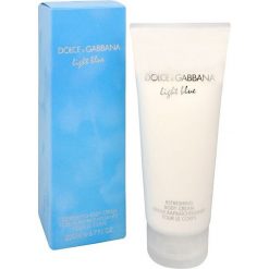 Dolce & Gabbana Light Blue - hydratační tělový krém 200 ml. Perfumy damskie Dolce & Gabbana. W wyprzedaży za 113.00 zł.
