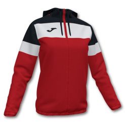 Kurtka do piłki nożnej damska Joma Crew IV przeciwdeszczowa. Białe kurtki sportowe Joma, xl, bez wzorów, bez kaptura, do piłki nożnej. Za 169.99 zł.