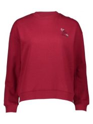Pepe Jeans Sweter w kolorze czerwonym rozmiar: L. Czerwone swetry Pepe Jeans, l, bez wzorów, z bawełny, bez ramiączek. Za 210.32 zł.