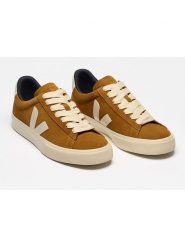 Veja Skórzane sneakersy "Campo Bold" w kolorze jasnobrązowym rozmiar: 40. Brązowe trampki Veja, bez wzorów, ze skóry, bez zapięcia. Za 528.34 zł.