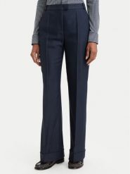 BOSS Spodnie materiałowe Talia5 50564488 Granatowy Regular Fit. Niebieskie spodnie materiałowe Boss, bez wzorów, z materiału. Za 1,059.00 zł.