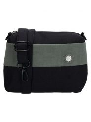 Beagles Torebka "Nova" w kolorze czarno-szarym - 18 x 14 x 6,5 cm rozmiar: onesize. Czarne torby na ramię Beagles, bez wzorów, z materiału, na ramię, bez dodatków. Za 56.99 zł.