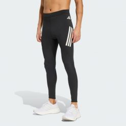 Adi365 Iconic// Rajstopy do biegania. Czarne rajstopy i pończochy Adidas, l, bez wzorów, z elastanu. Za 279.00 zł.