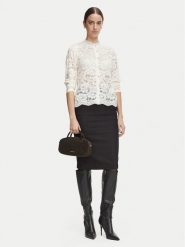 Morgan Spódnica ołówkowa 242-JROSE.F Czarny Slim Fit. Czarne spódnice Morgan, bez wzorów, z bawełny, ołówkowe. Za 299.99 zł.