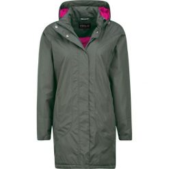 Płaszcz damski Pro-X Elements Claire. Zielone kurtki sportowe PRO-X ELEMENTS, bez wzorów, bez kaptura. Za 562.50 zł.