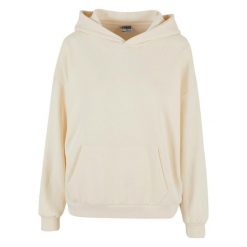 Bluza Z Kapturem Frotte Dla Kobiet. Brązowe bluzy Urban Classics, xl, bez wzorów, z kapturem. Za 131.99 zł.