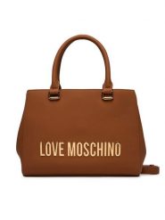 LOVE MOSCHINO Torebka JC4022PP0OKD0200 Brązowy. Brązowe torebki klasyczne Love Moschino, bez wzorów, ze skóry, bez dodatków. Za 1,029.00 zł.