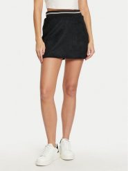 Guess Spódnica mini V5RD01 KCJY2 Czarny Regular Fit. Czarne spódnice Guess, xs, z aplikacjami, z syntetyku, mini. Za 139.99 zł.