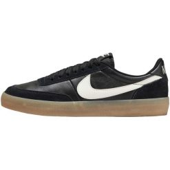 Buty sportowe Nike Killshot 2. Czarne obuwie sportowe Nike, ze skóry, bez zapięcia, na fitness i siłownię. W wyprzedaży za 390.00 zł.