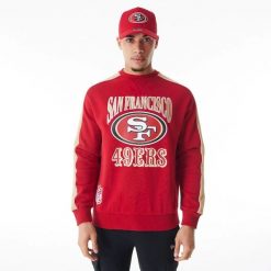 Bluza San Francisco 49ers NFL Graphic. Czerwone bluzy New Era, s, bez wzorów, z bawełny, bez kaptura. Za 313.50 zł.