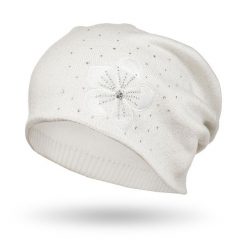 Czapka damska Peterson biała PTN HAT-02. Białe czapki Peterson, bez wzorów. Za 51.30 zł.