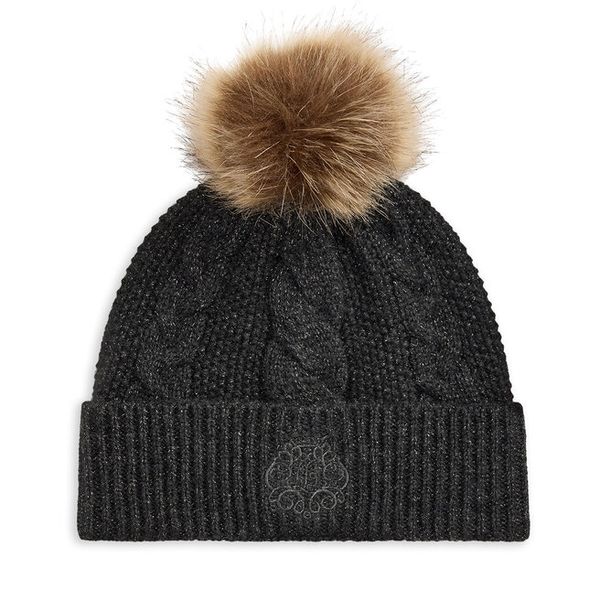 Czapka LAUREN RALPH LAUREN. Szare czapki Lauren Ralph Lauren, bez wzorów. Za 419.99 zł.