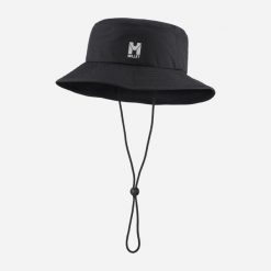 Kapelusz trekkingowy MILLET Seneca Rainproof Hat. Zielone kapelusze Millet, bez wzorów, z materiału. Za 169.00 zł.