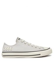 Converse Trampki Chuck Taylor All Star Crafted Laces A12579C Szary. Szare trampki Converse, bez wzorów, z materiału, bez zapięcia. Za 209.99 zł.