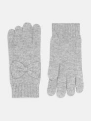 Perfect Cashmere Kaszmirowe rękawiczki "Luss" w kolorze jasnoszarym rozmiar: onesize. Szare rękawiczki Perfect Cashmere, bez wzorów, z kaszmiru. Za 130.99 zł.