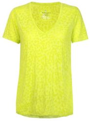 LIEBLINGSSTÜCK Koszulka "Malia" w kolorze żółtym rozmiar: XS. Żółte bluzki LIEBLINGSSTÜCK, xs, bez wzorów, z bawełny, bez kołnierzyka, bez ramiączek. Za 52.67 zł.