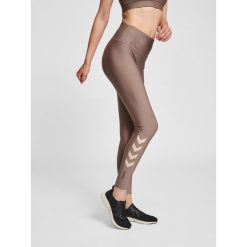 Damskie wysokie legginsy Hummel TE Tola. Szare legginsy Hummel, s, bez wzorów. Za 183.50 zł.