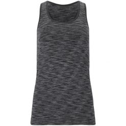 Damski tank top Endurance Crina. Czarne topy ENDURANCE, m, bez wzorów, bez kołnierzyka, bez ramiączek. W wyprzedaży za 70.00 zł.