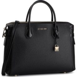 Torebka MICHAEL MICHAEL KORS - Mercer 30S9GM9S3L Black. Czarne torby na ramię MICHAEL Michael Kors, bez wzorów, ze skóry, na ramię, bez dodatków. Za 1,699.00 zł.