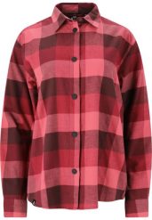 Koszula damska Whistler Riglet. Brązowe koszule Whistler, bez wzorów, z bawełny, klasyczne, bez kołnierzyka, bez ramiączek. Za 193.50 zł.