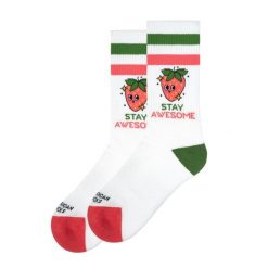 Skarpetki Calze American Skarpetki Stay Awesone. Białe skarpety AMERICAN SOCKS, bez wzorów. Za 80.37 zł.