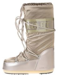 Moon Boot Kozaki zimowe "Icon Glance" w kolorze złotym rozmiar: 35/38. Żółte kozaki Moon Boot, na zimę, bez obcasa, bez zapięcia. Za 406.95 zł.