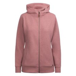 Trespass Winnie - Damska codzienna bluza z kapturem JasnoMulberry Marl. Czerwone bluzy Trespass, bez wzorów, z jersey, z kapturem. Za 301.99 zł.