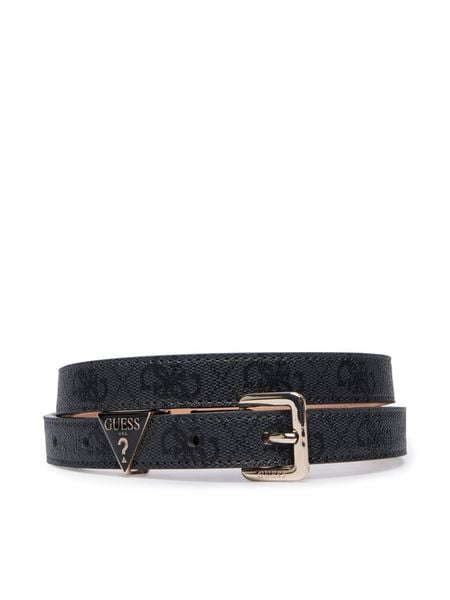 Guess Pasek BW9486 P6420 Czarny. Czarne paski Guess, z aplikacjami, ze skóry. Za 194.99 zł.