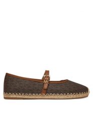 MICHAEL Michael Kors Espadryle Lynn 40R6LYFP1B Brązowy. Brązowe espadryle MICHAEL Michael Kors, bez wzorów, ze skóry, bez obcasa, bez zapięcia. Za 549.99 zł.