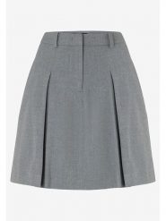 More & More Spódnica w kolorze szarym rozmiar: 38. Szare spódnice More & More, bez wzorów, mini. Za 65.54 zł.