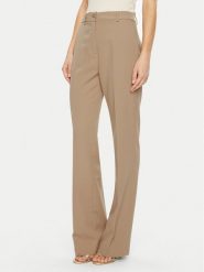 Guess Spodnie materiałowe W4YB30 WFWX2 Brązowy Regular Fit. Brązowe spodnie materiałowe Guess, xl, z aplikacjami, z materiału. Za 309.99 zł.