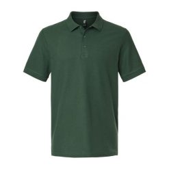 Koszulka Polo Dla Dorosłych Unisex Hammer Piqué. Czerwone koszulki polo GILDAN, xl, bez wzorów, bez kołnierzyka, bez ramiączek. Za 123.99 zł.