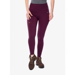 Legginsy damskie Fjallraven Abisko Tights. Fioletowe legginsy Fjällräven, m, bez wzorów. Za 487.99 zł.
