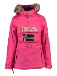 Geographical Norway Parka "Boomera" w kolorze różowym rozmiar: S. Różowe parki Geographical Norway, s, z futra, bez kaptura. Za 206.42 zł.