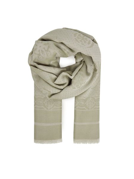 Guess Chusta AW5420 POL03 Beżowy. Brązowe rękawiczki Guess, z aplikacjami, z wiskozy. Za 169.99 zł.