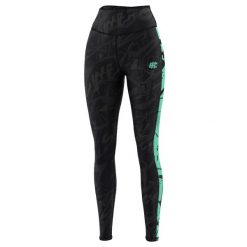 Legginsy sportowe damskie z wysokim stanem EXTREME HOBBY NEO. Zielone legginsy EXTREME HOBBY, l, bez wzorów, z elastanu, z podwyższonym stanem. Za 229.00 zł.