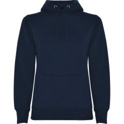 Bluza Z Kapturem Z Polibawełny Dla Kobiet. Niebieskie bluzy ROLY, xl, bez wzorów, z kapturem. Za 116.99 zł.