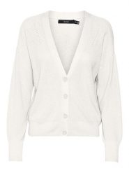 Vero Moda Kardigan "Newlexsun" w kolorze białym rozmiar: XL. Białe kardigany Vero Moda, s, bez wzorów, z wiskozy. Za 79.21 zł.