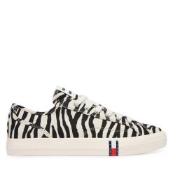 Tenisówki Tommy Hilfiger. Trampki TOMMY HILFIGER, bez wzorów, bez zapięcia. Za 329.99 zł.