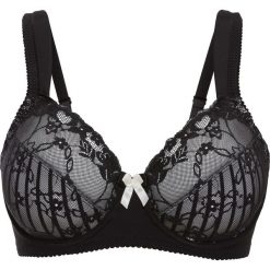 Top z koronką bonprix czarny. Czarne biustonosze bonprix, bez wzorów, z koronki, bez kołnierzyka, bez ramiączek. Za 59.99 zł.