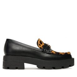 Lordsy Guess. Czarne lordsy Guess, z aplikacjami, bez obcasa, bez zapięcia. Za 719.99 zł.