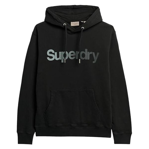 Bluza damska z kapturem Superdry Tonal Core. Czarne bluzy Superdry, l, bez wzorów, z bawełny, z kapturem. Za 351.20 zł.