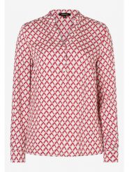 More & More Bluzka w kolorze czerwono-białym rozmiar: 34. Białe bluzki More & More, s, bez wzorów, z wiskozy, klasyczne, bez kołnierzyka, bez ramiączek. Za 78.84 zł.