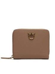 PINKO Portfel Taylor Zip Around AI 23-24 PCPL 100249 A0F1 Brązowy. Brązowe portfele Pinko, bez wzorów, ze skóry. Za 699.99 zł.